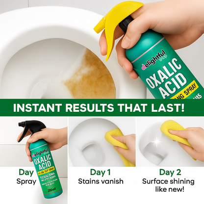 Oxalic Acid Cleaning Spray | BUY 1 GET 2 FREE | Removes Stain | Instant Shine